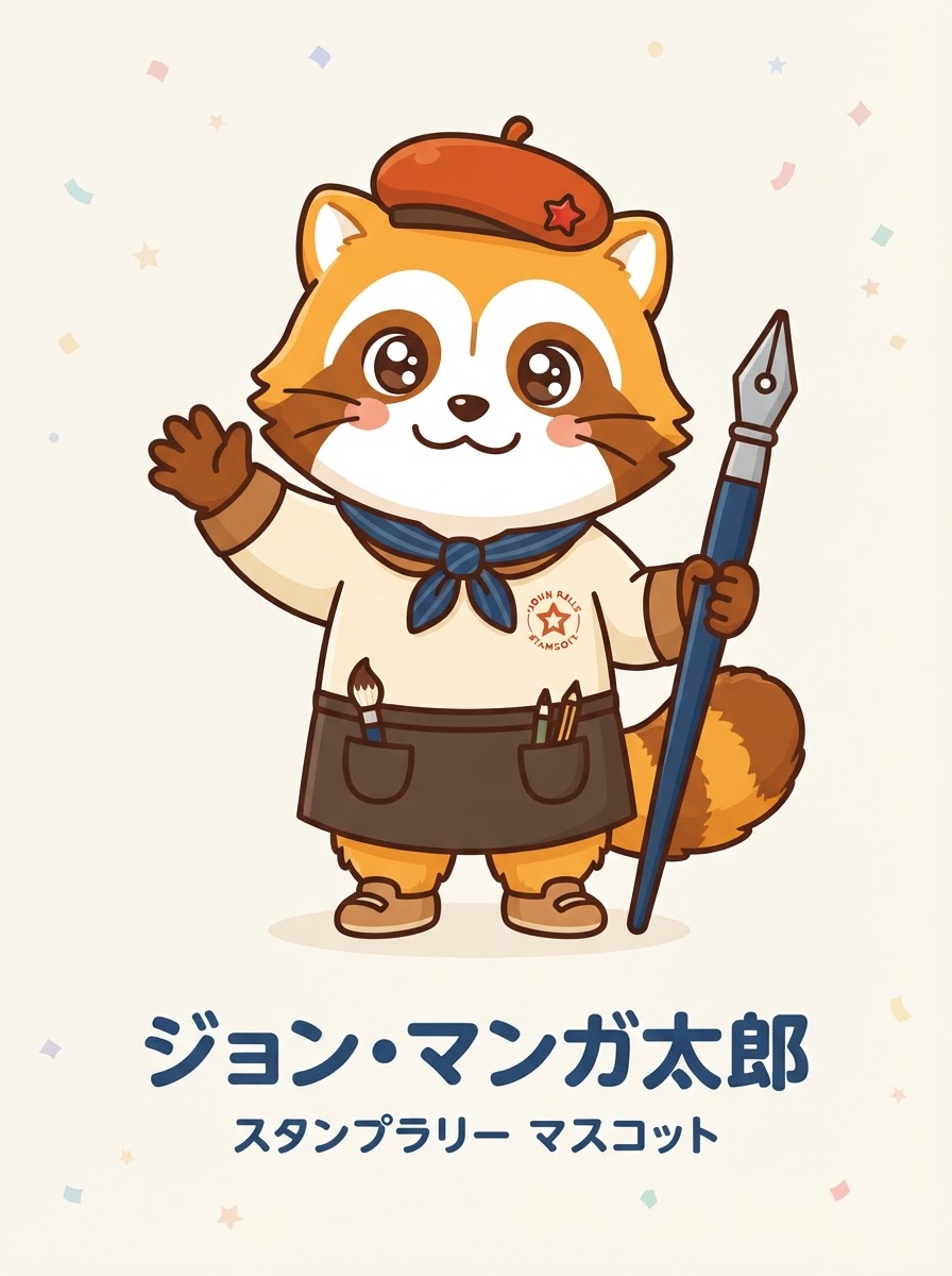 ジョン☆漫太郎マスコットキャラクター